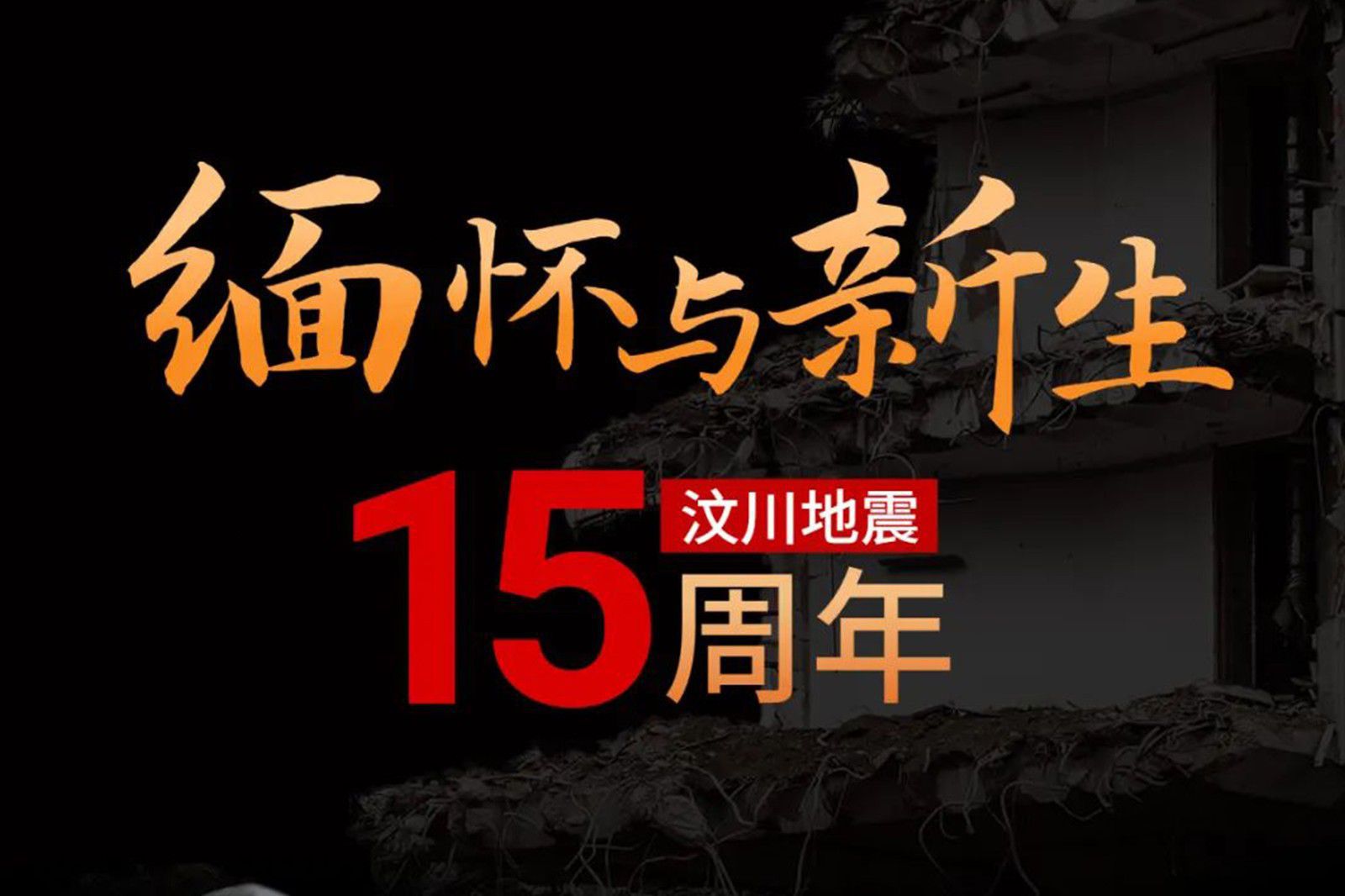 汶川大(dà)地(dì)震15周年(nián)×國(guó)際護...
